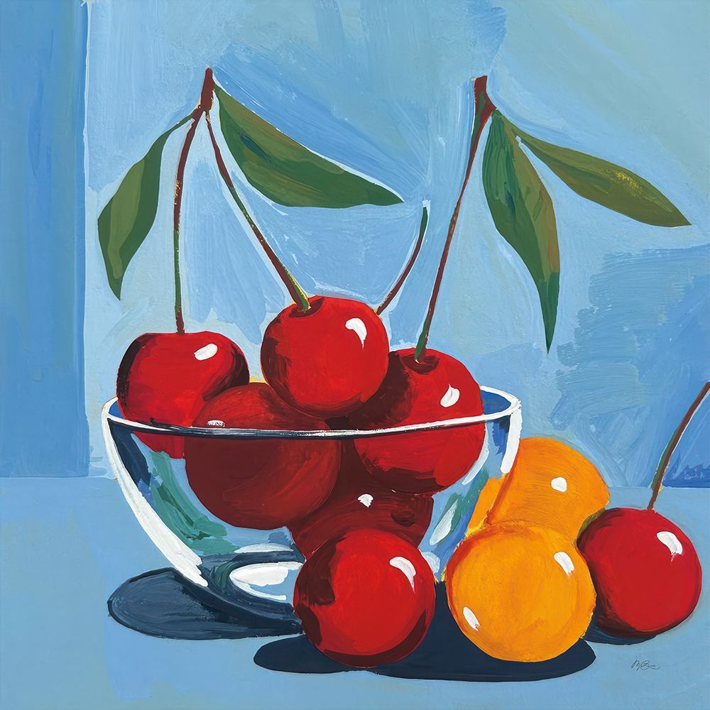 Bowl of Cherries art print by Morgan Birch for $57.95 CAD