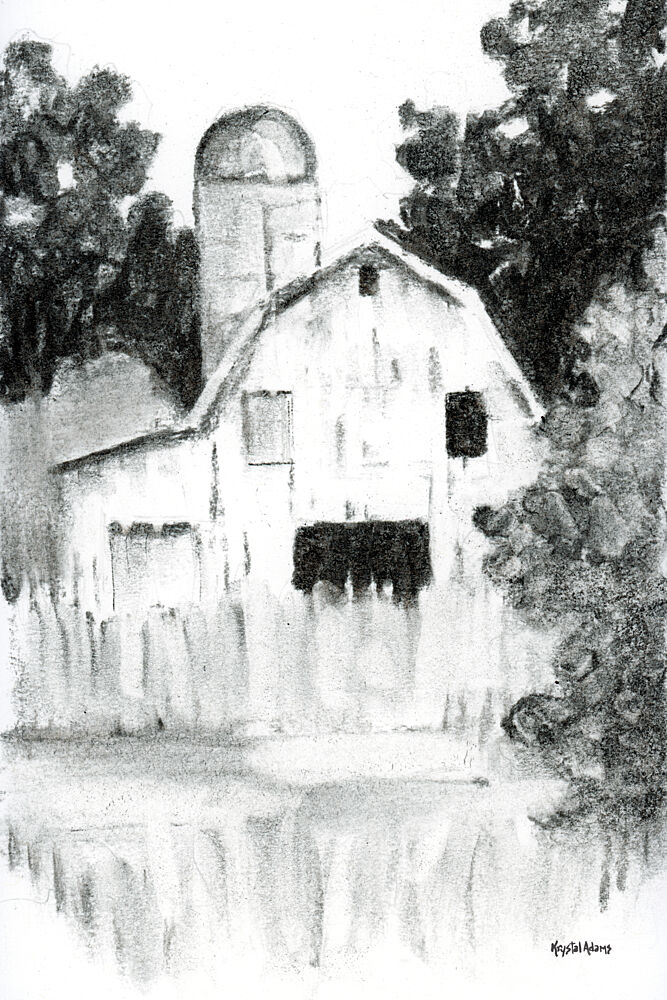 Standing Still art print by Krystal Adams for $57.95 CAD