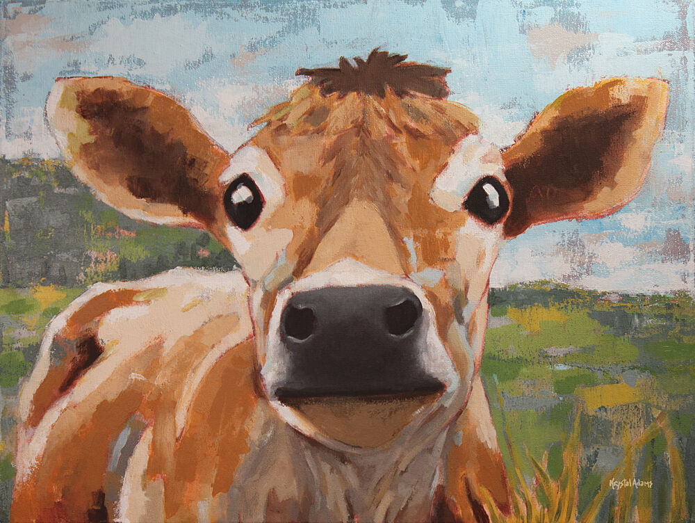Farm Family art print by Krystal Adams for $57.95 CAD