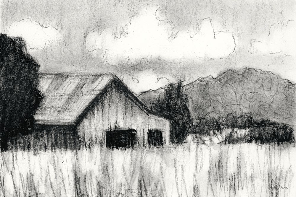 Farm Study I art print by Krystal Adams for $57.95 CAD