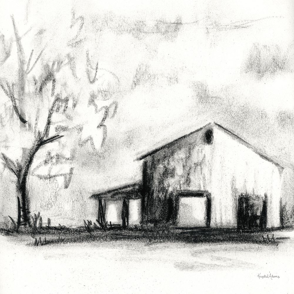Farm Study III art print by Krystal Adams for $57.95 CAD