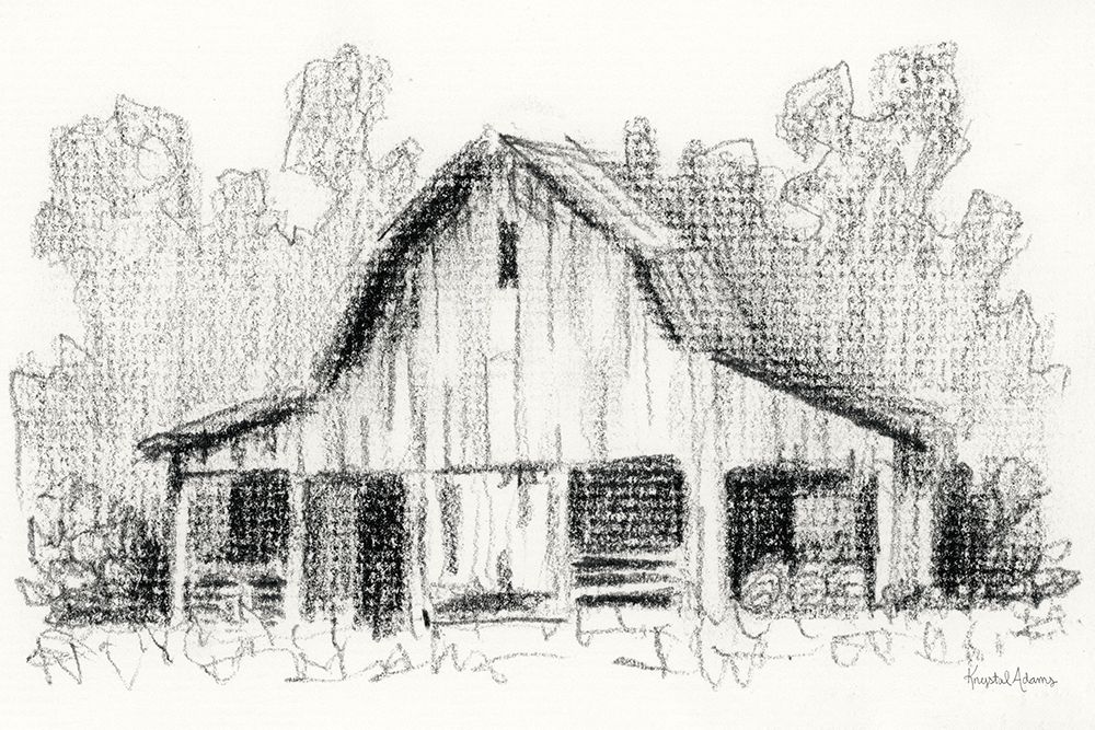 Farm Study V art print by Krystal Adams for $57.95 CAD
