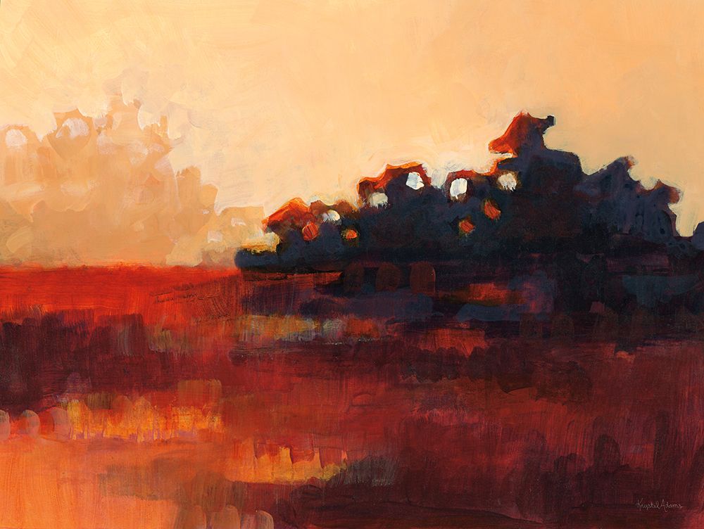 Sunset Glow art print by Krystal Adams for $57.95 CAD