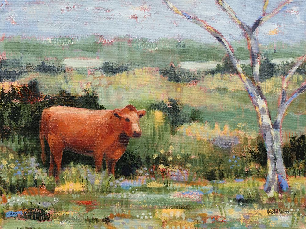 Till the Cows Come Home art print by Krystal Adams for $57.95 CAD