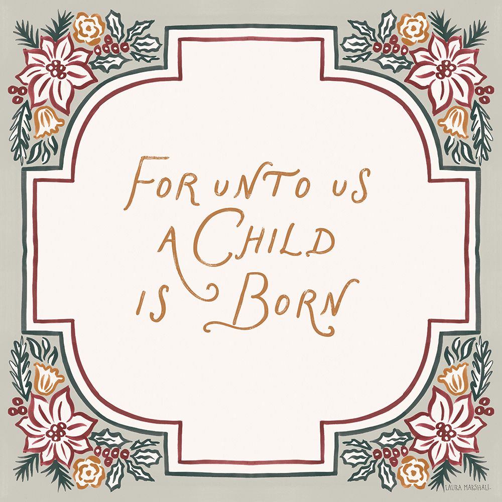 Yuletide Greetings II v2 art print by Laura Marshall for $57.95 CAD