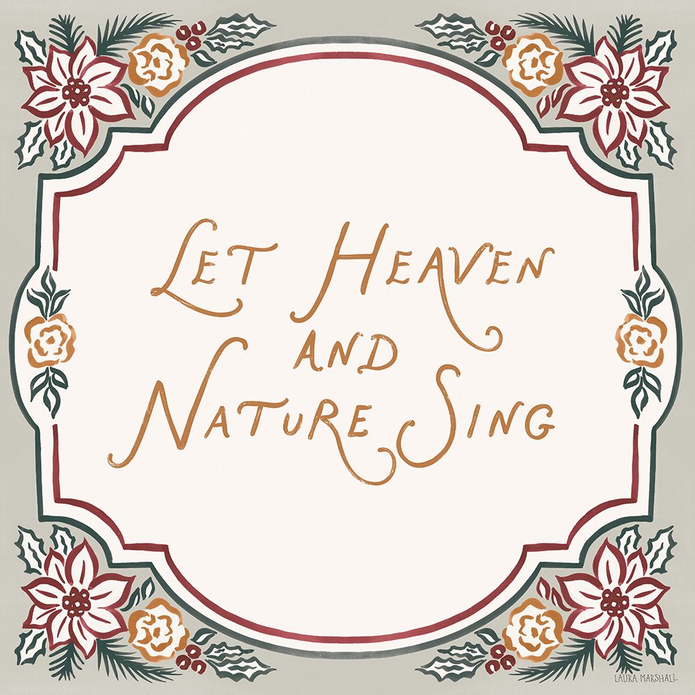 Yuletide Greetings IV v2 art print by Laura Marshall for $57.95 CAD