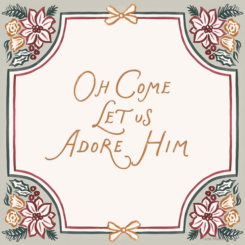 Yuletide Greetings V v2 art print by Laura Marshall for $57.95 CAD