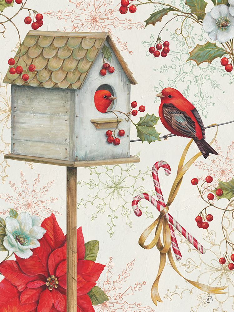 Holiday Wings VI art print by Daphne Brissonnet for $57.95 CAD