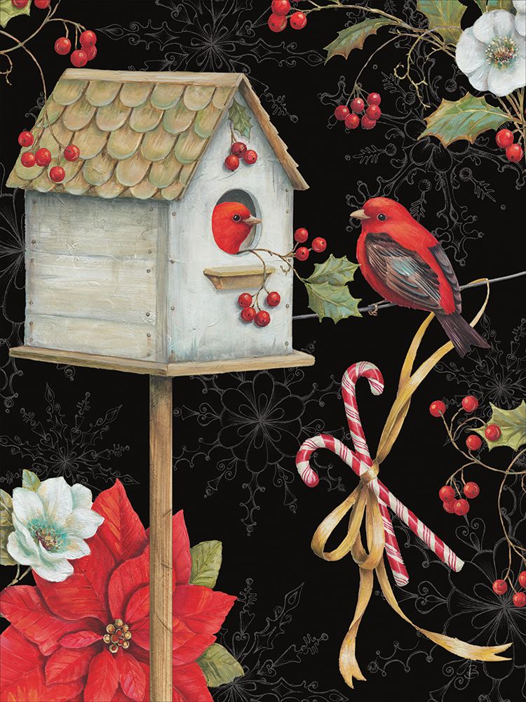 Holiday Wings VI Dark art print by Daphne Brissonnet for $57.95 CAD