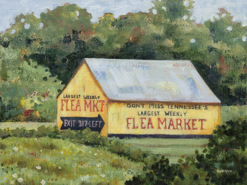Southern Billboard art print by Krystal Adams for $57.95 CAD