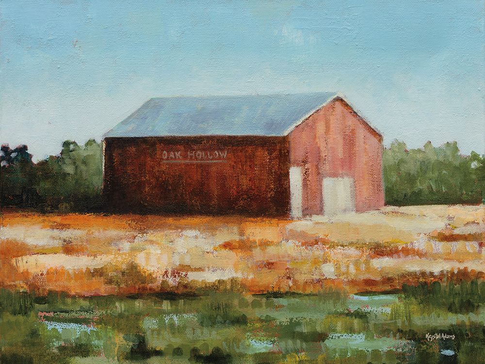 Oak Hollow art print by Krystal Adams for $57.95 CAD