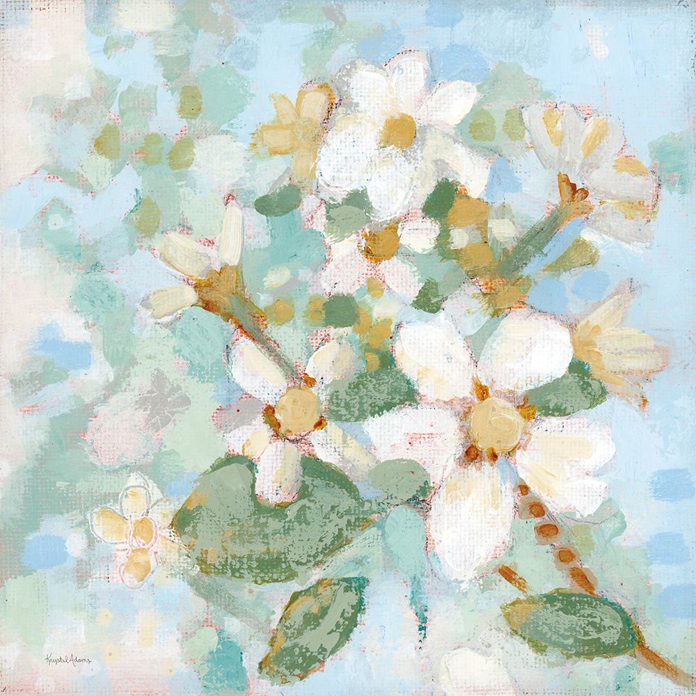 Dogwood Spring I art print by Krystal Adams for $57.95 CAD
