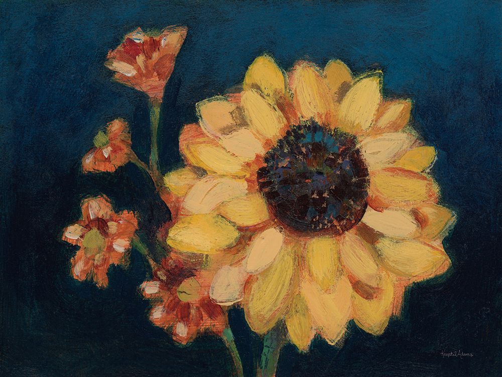 Autumn Blooms I art print by Krystal Adams for $57.95 CAD