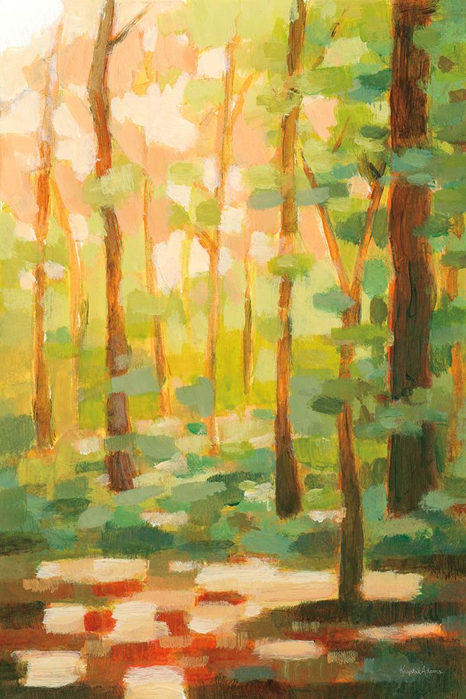 Forest Light I art print by Krystal Adams for $57.95 CAD