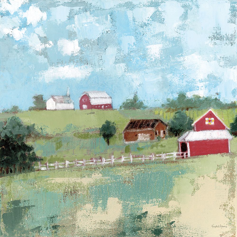 Gardnersville art print by Krystal Adams for $57.95 CAD