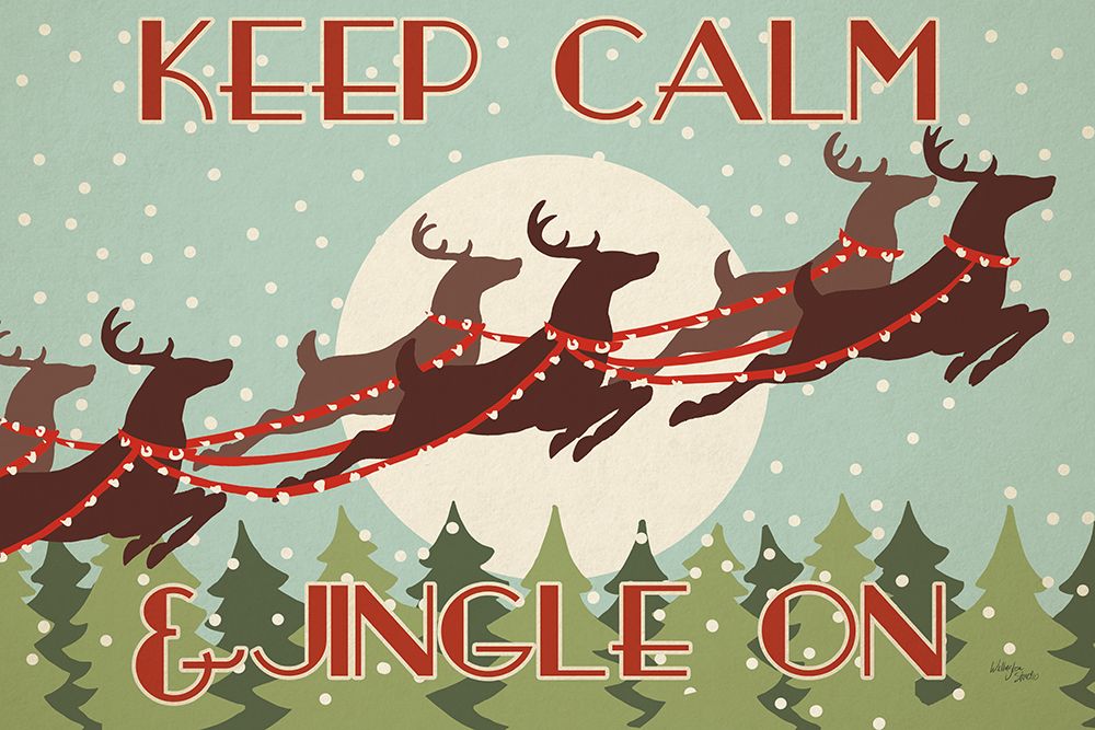 50s Christmas IV art print by Wellington Studio for $57.95 CAD