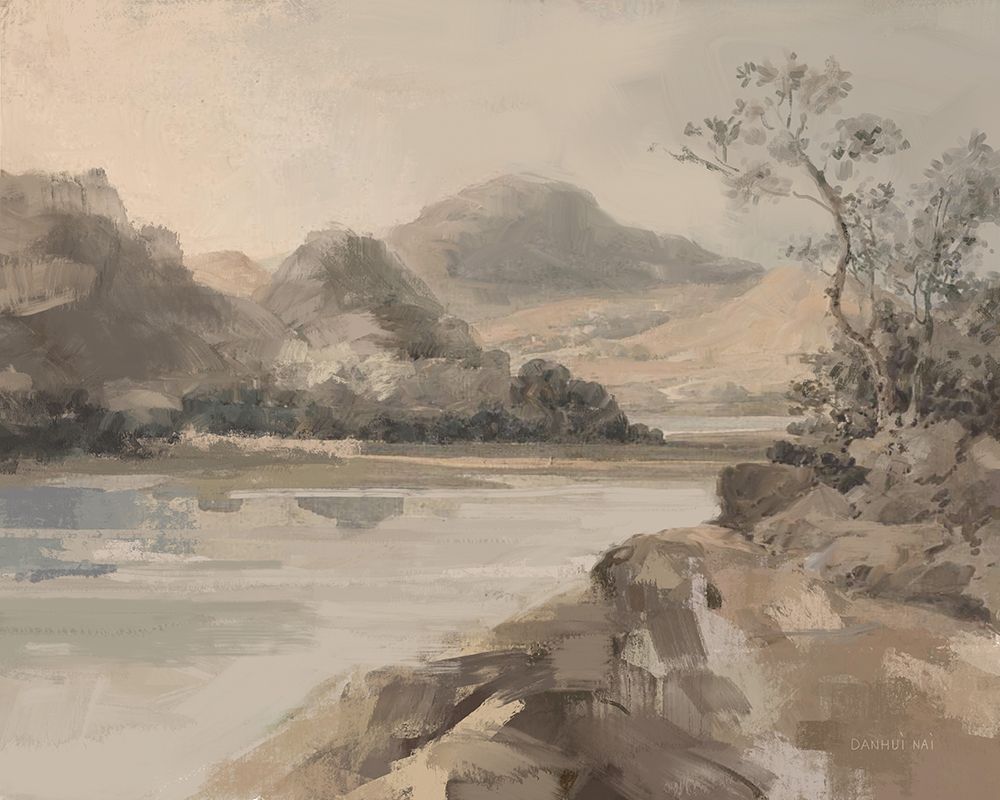 Muted art print by Danhui Nai for $57.95 CAD