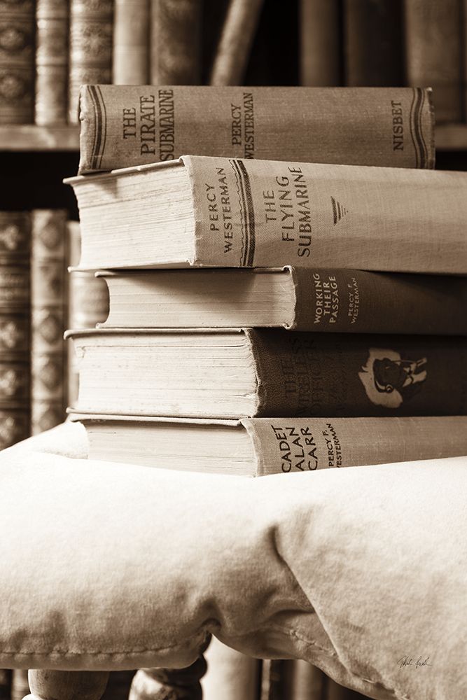 Cozy Library art print by Deborah Revell for $57.95 CAD