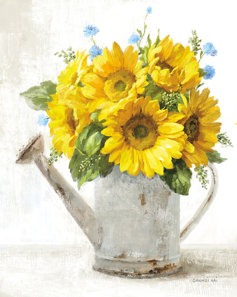 Soft Farmhouse Flowers II V2 art print by Danhui Nai for $57.95 CAD