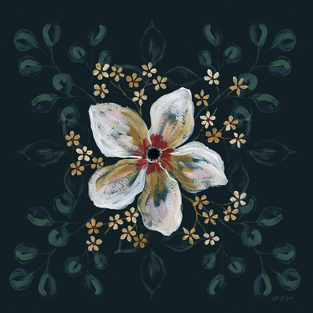 Midwinter Florals III art print by Yvette St. Amant for $57.95 CAD