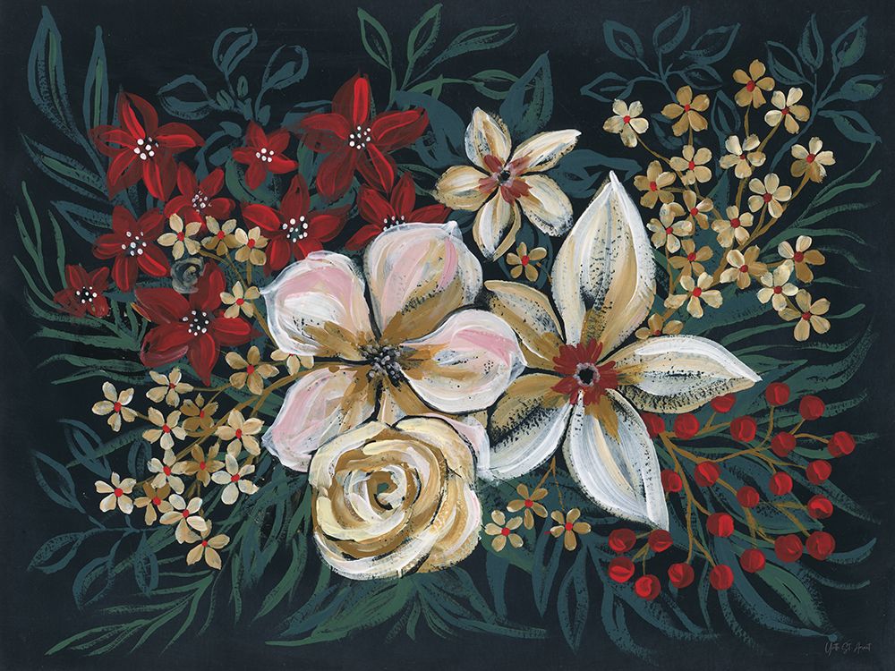 Midwinter Florals V art print by Yvette St. Amant for $57.95 CAD