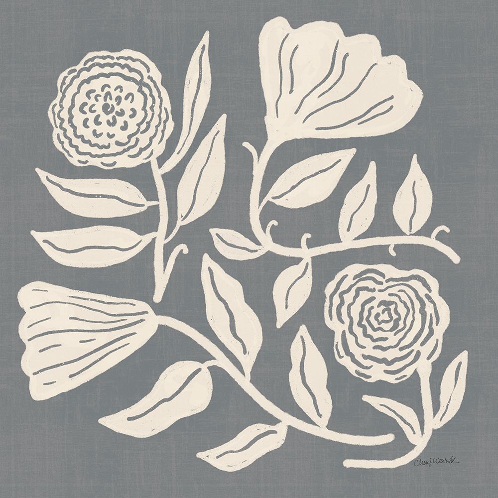 Bloom Toss IV art print by Cheryl Warrick for $57.95 CAD