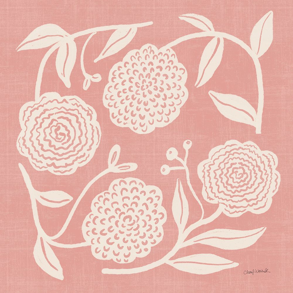 Bloom Toss I v2 art print by Cheryl Warrick for $57.95 CAD
