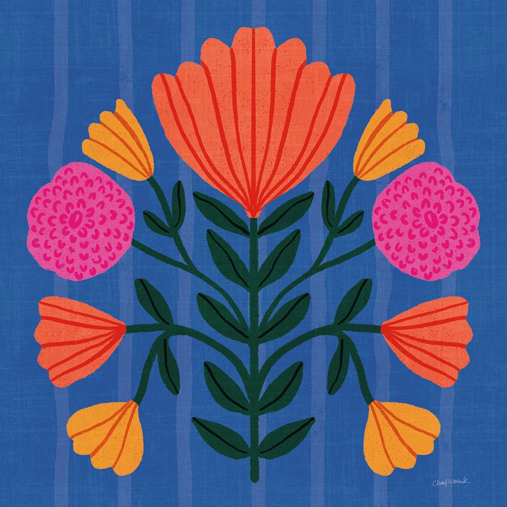 Modern Botanical I art print by Cheryl Warrick for $57.95 CAD