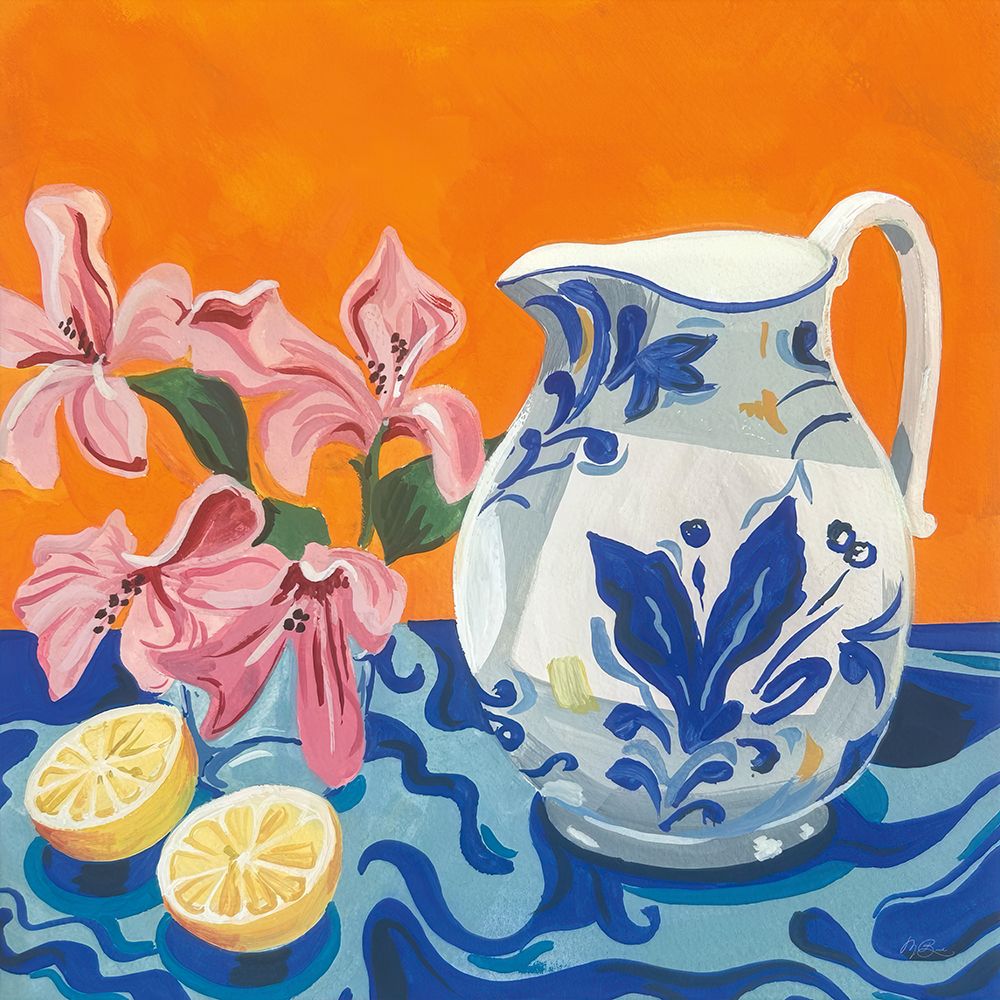 Still Life With Pitcher art print by Morgan Birch for $57.95 CAD