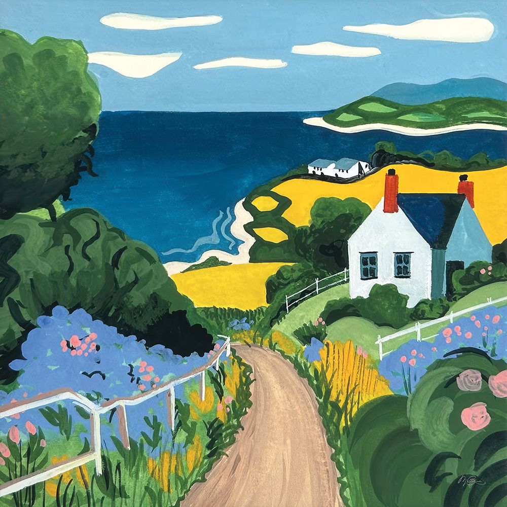 Coastal Fields art print by Morgan Birch for $57.95 CAD
