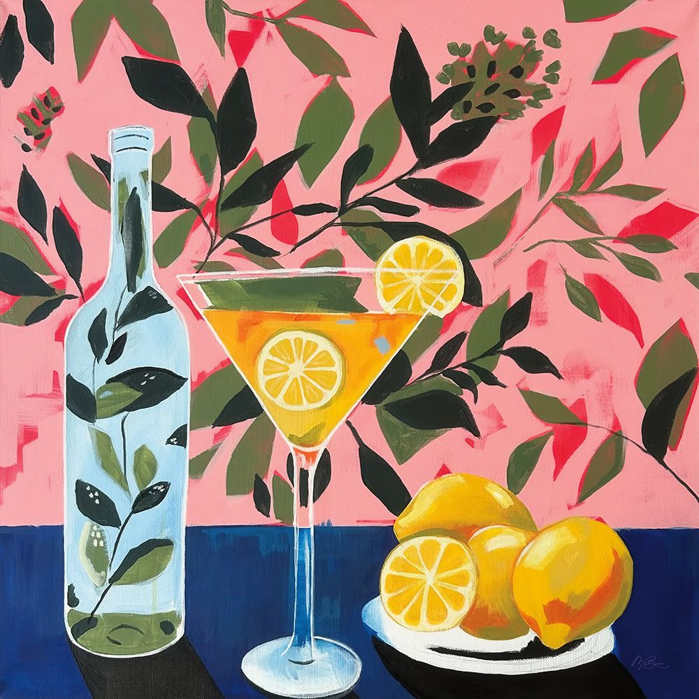 Citris Martini art print by Morgan Birch for $57.95 CAD