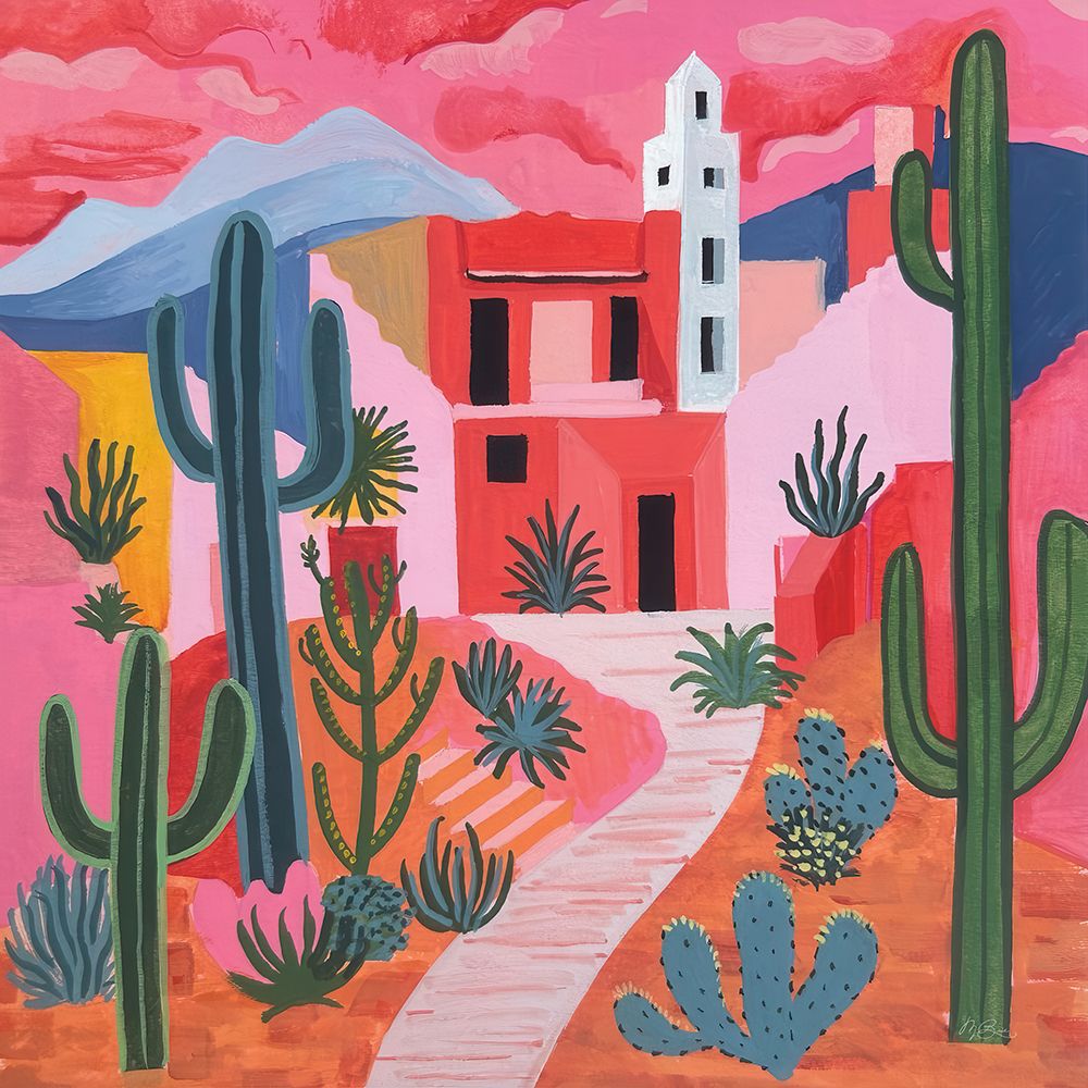 Adobe Desert art print by Morgan Birch for $57.95 CAD