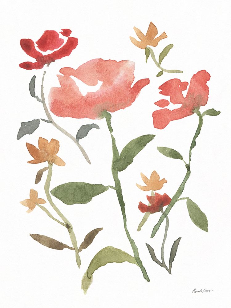 Pretty Blooms II art print by Pamela Munger for $57.95 CAD