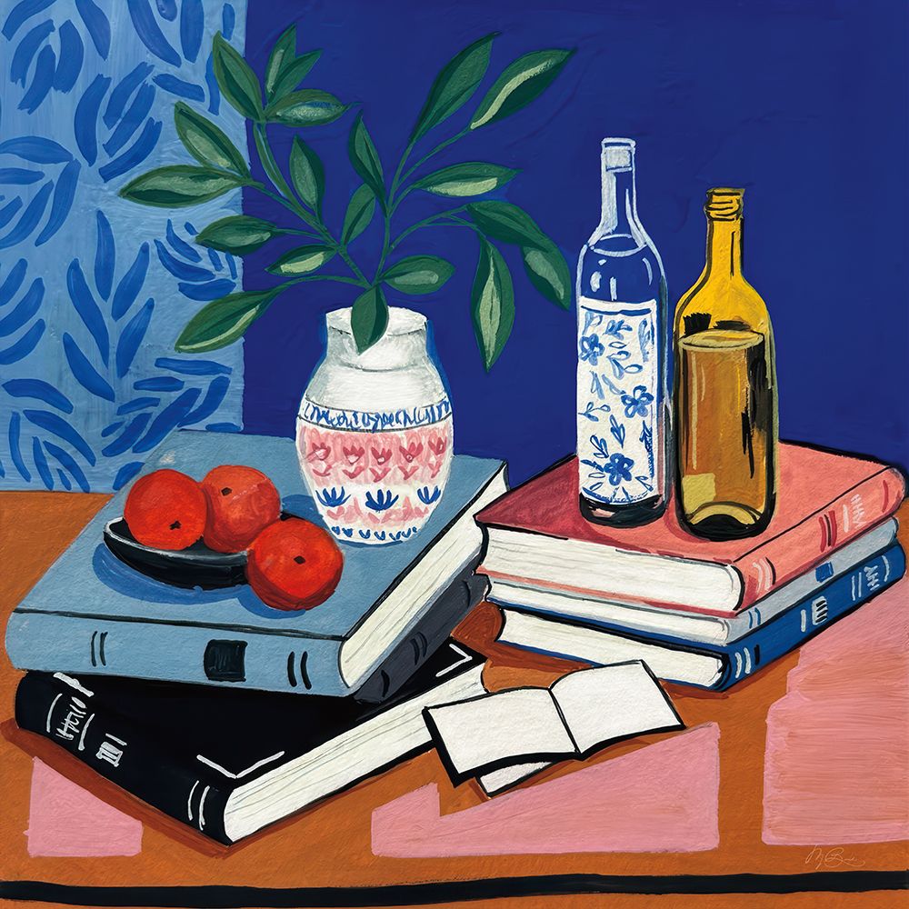 Still Life on Books art print by Morgan Birch for $57.95 CAD
