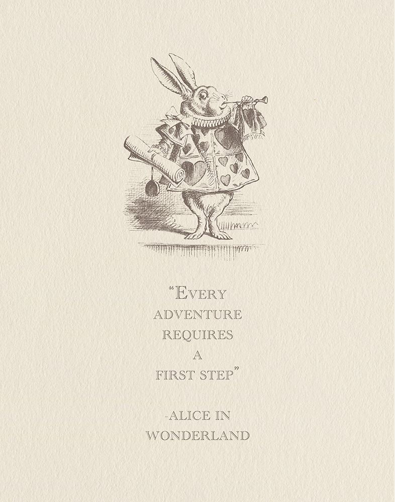 White Rabbit II art print by Wild Apple Portfolio for $57.95 CAD