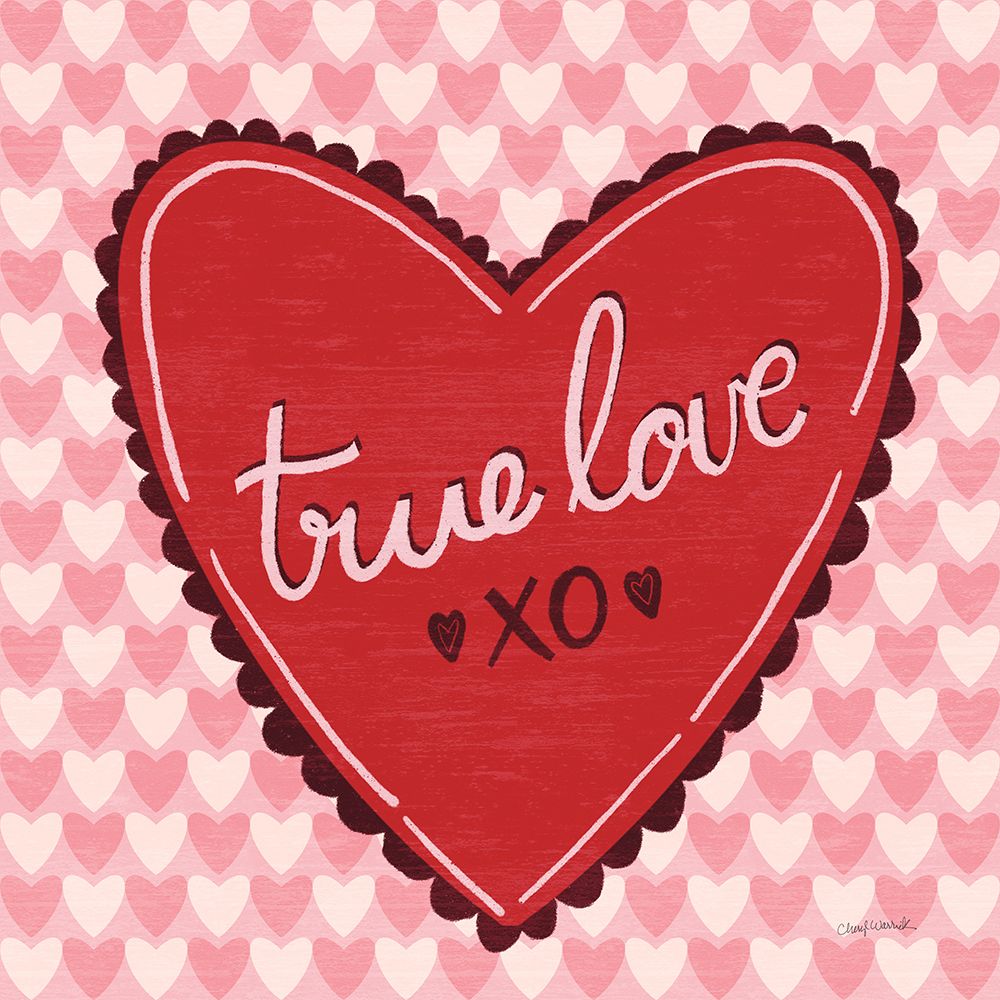 True Love Valentine art print by Cheryl Warrick for $57.95 CAD