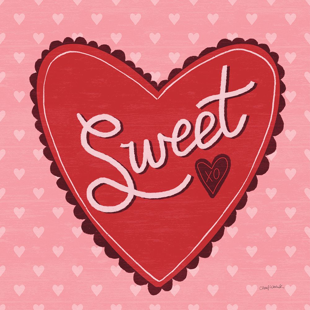 Sweet Valentine art print by Cheryl Warrick for $57.95 CAD