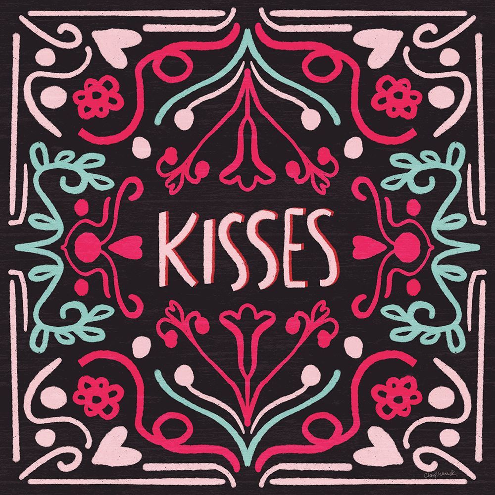 Love Sentiments Kisses art print by Cheryl Warrick for $57.95 CAD