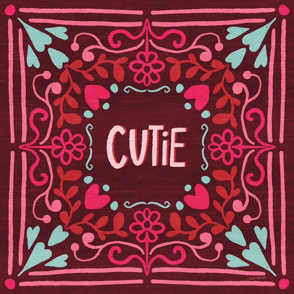 Love Sentiments Cutie art print by Cheryl Warrick for $57.95 CAD
