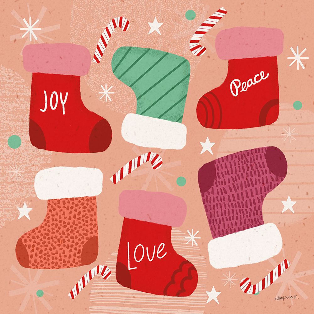 Cozy Cheer III art print by Cheryl Warrick for $57.95 CAD