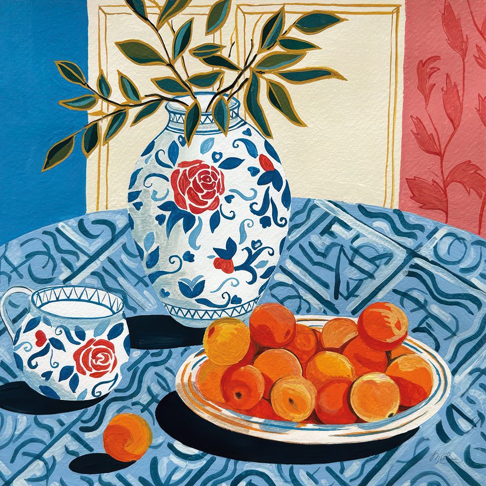 Peach Season art print by Morgan Birch for $57.95 CAD