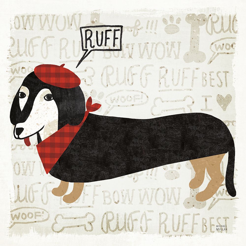 Puppy Love IX art print by Michael Mullan for $57.95 CAD