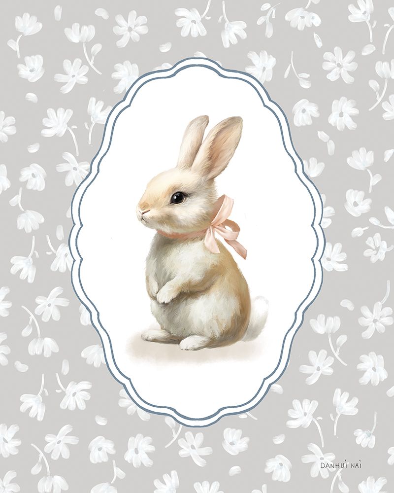 Storybook Bunny art print by Danhui Nai for $57.95 CAD
