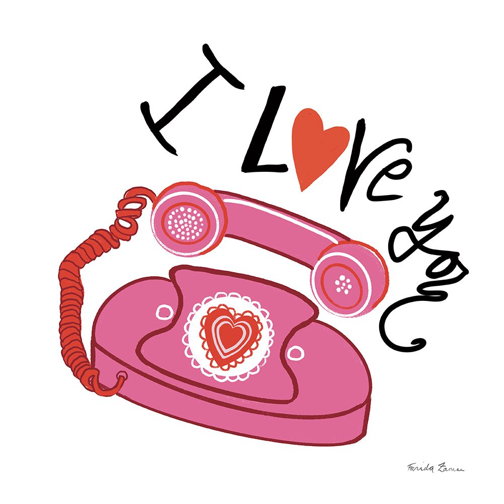 Love You II art print by Farida Zaman for $57.95 CAD