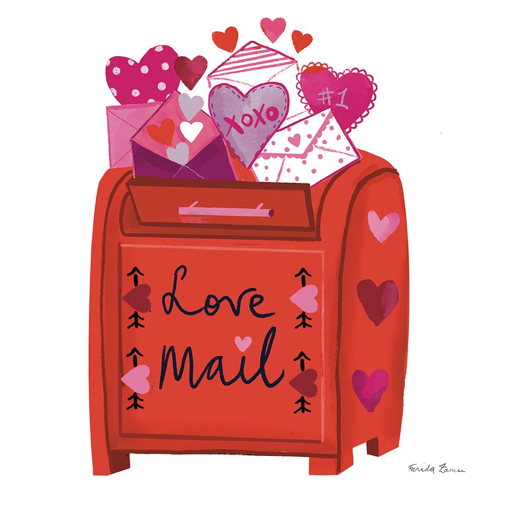 Love You III art print by Farida Zaman for $57.95 CAD