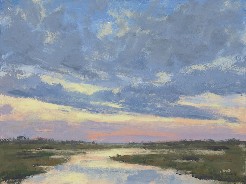 Calming Sunset art print by Carson Overstreet for $57.95 CAD