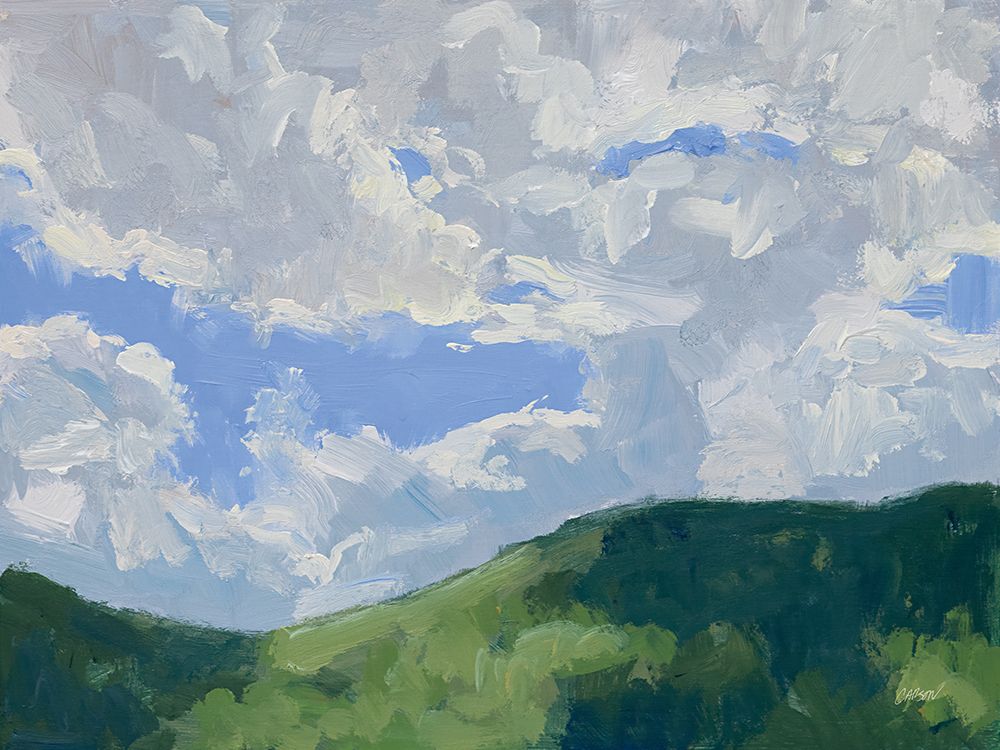 Shining on the Hills art print by Carson Overstreet for $57.95 CAD