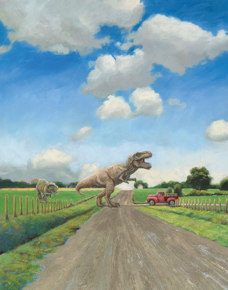 Prairie Dinosaur art print by Wellington Studio for $57.95 CAD