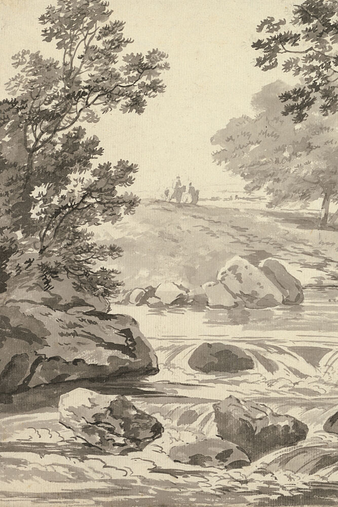 River with Angler I art print by Wild Apple Portfolio for $57.95 CAD