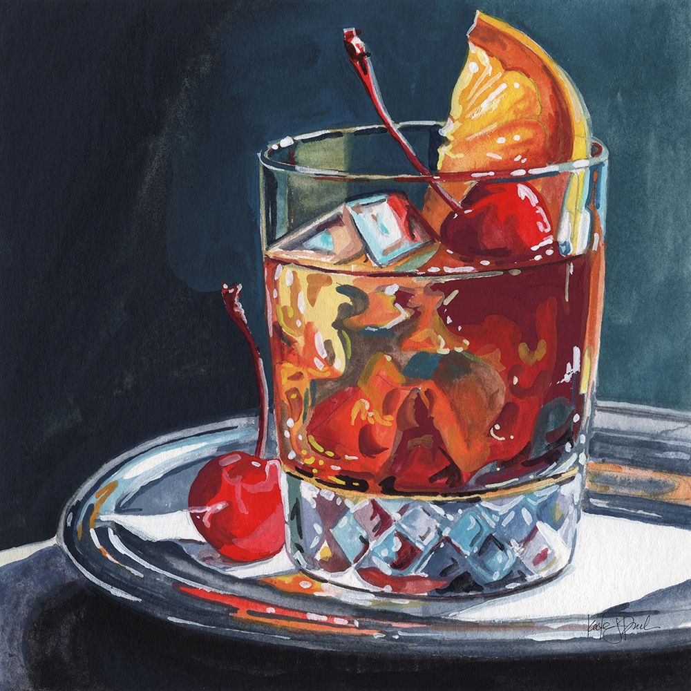 Perfect Old Fashioned art print by Kate Jarvik Birch for $57.95 CAD